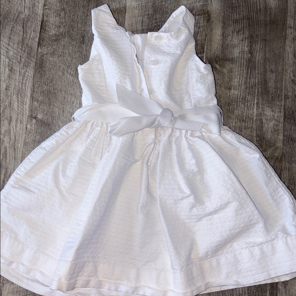 Polo by Ralph Lauren White Kids Girls Formal Dress 3T - Picture 7 of 8